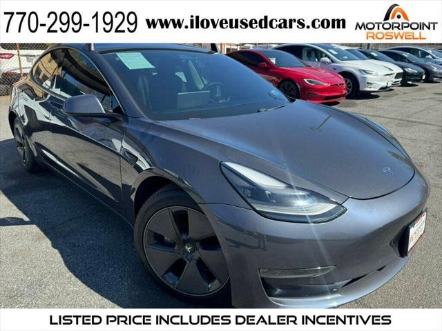 used 2019 Tesla Model 3 car, priced at $24,999