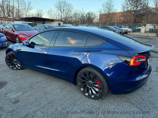 used 2021 Tesla Model 3 car, priced at $27,999