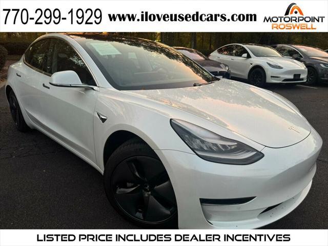 used 2020 Tesla Model 3 car, priced at $22,786