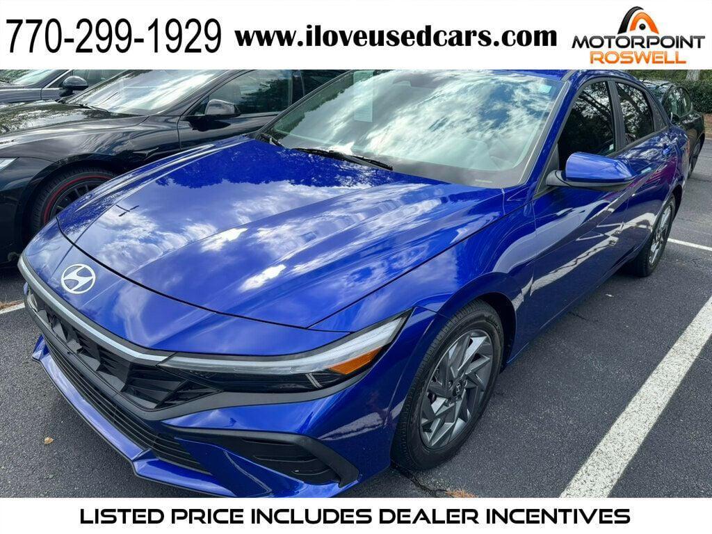 used 2024 Hyundai Elantra car, priced at $19,786