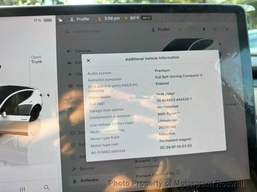 used 2024 Tesla Model Y car, priced at $35,999