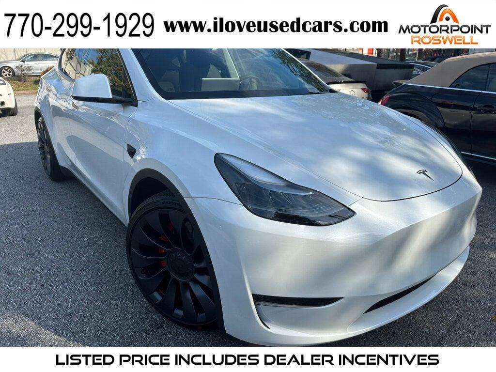used 2024 Tesla Model Y car, priced at $35,999