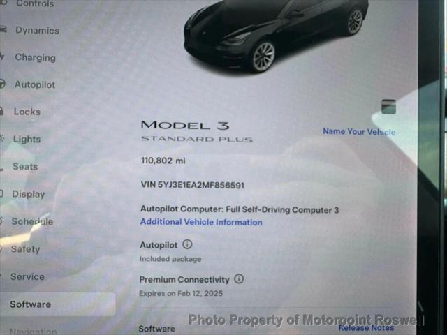 used 2021 Tesla Model 3 car, priced at $16,999