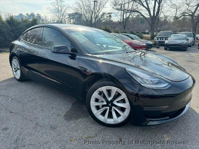 used 2021 Tesla Model 3 car, priced at $16,999