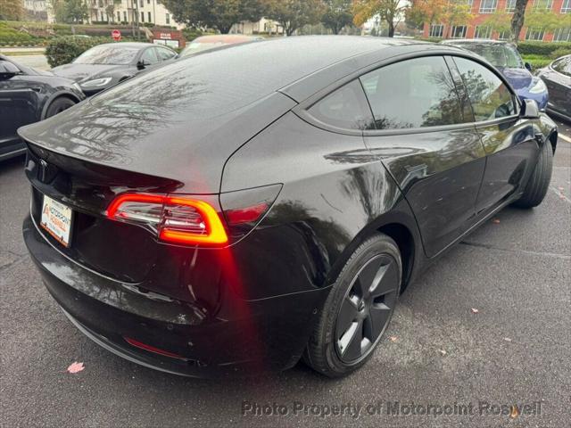 used 2022 Tesla Model 3 car, priced at $24,401