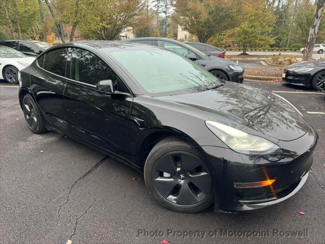 used 2022 Tesla Model 3 car, priced at $24,401