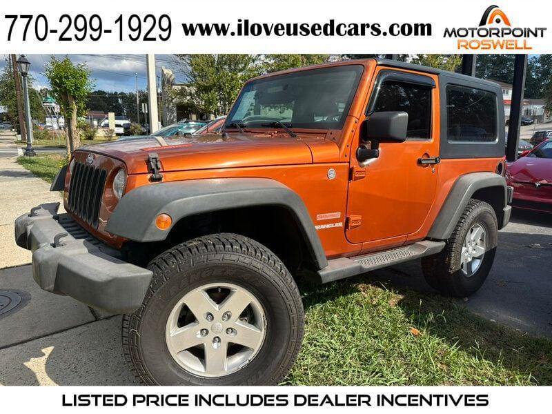 used 2010 Jeep Wrangler car, priced at $14,786