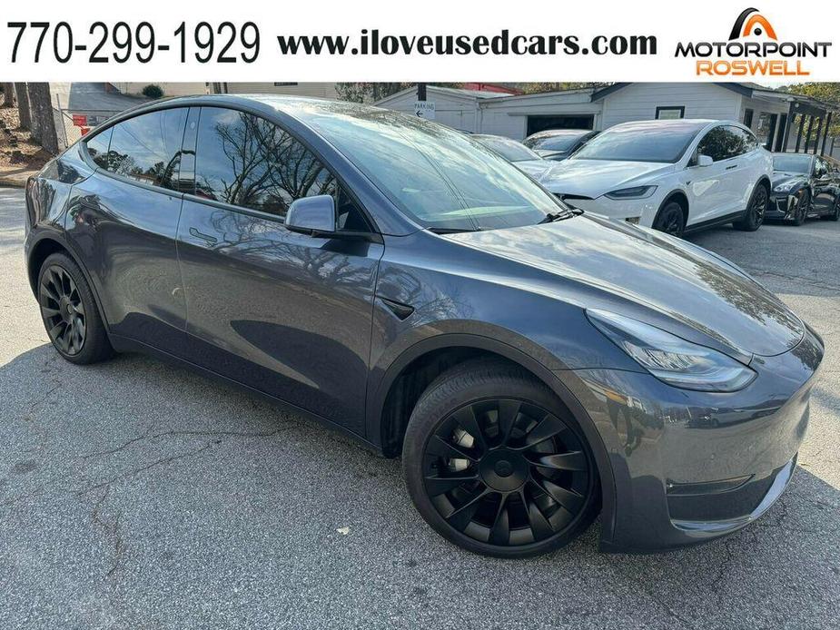 used 2021 Tesla Model Y car, priced at $37,999