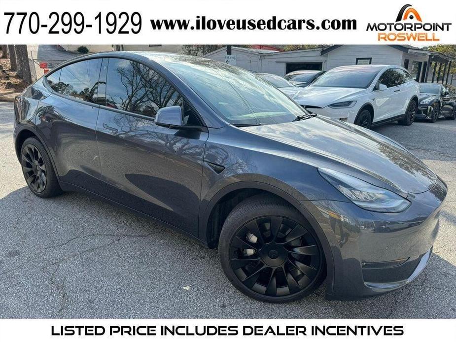 used 2021 Tesla Model Y car, priced at $37,786