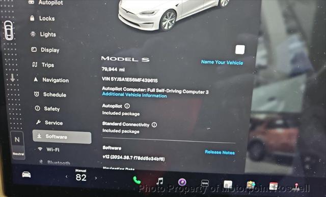 used 2021 Tesla Model S car, priced at $35,999