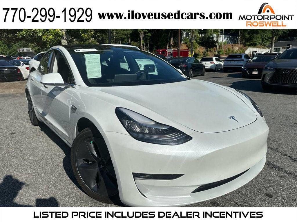 used 2021 Tesla Model 3 car, priced at $21,999