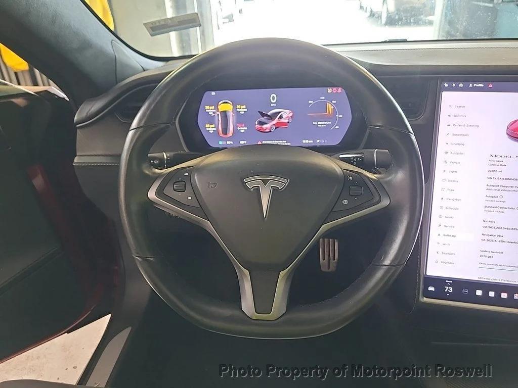 used 2021 Tesla Model S car, priced at $38,999
