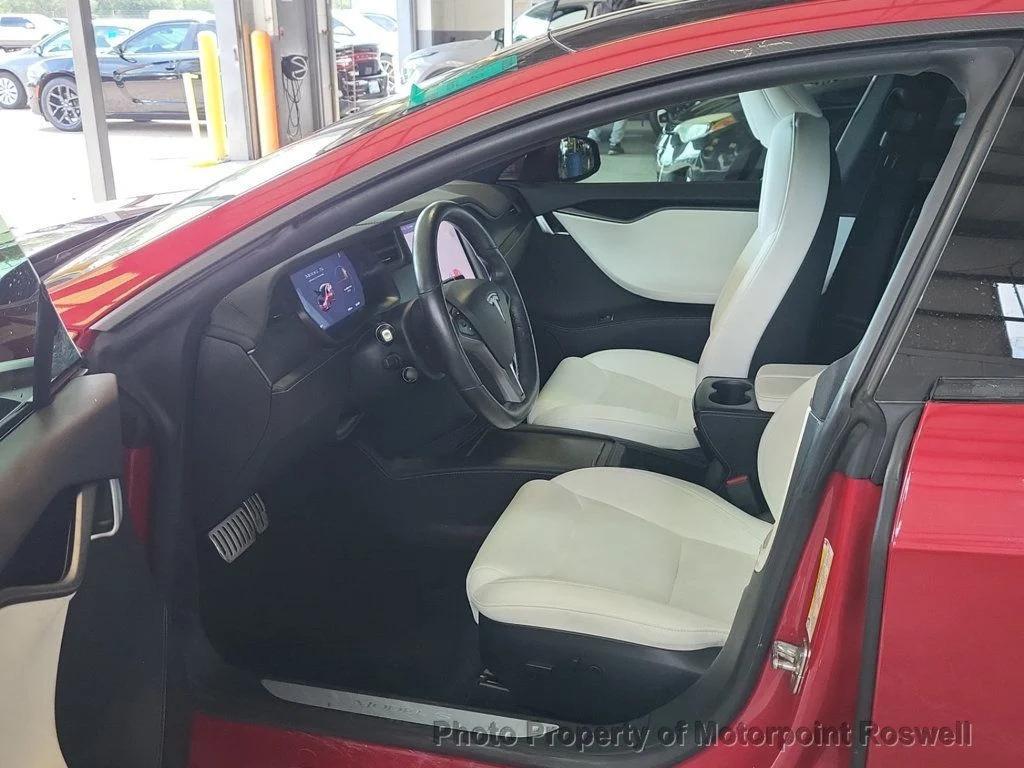 used 2021 Tesla Model S car, priced at $38,999
