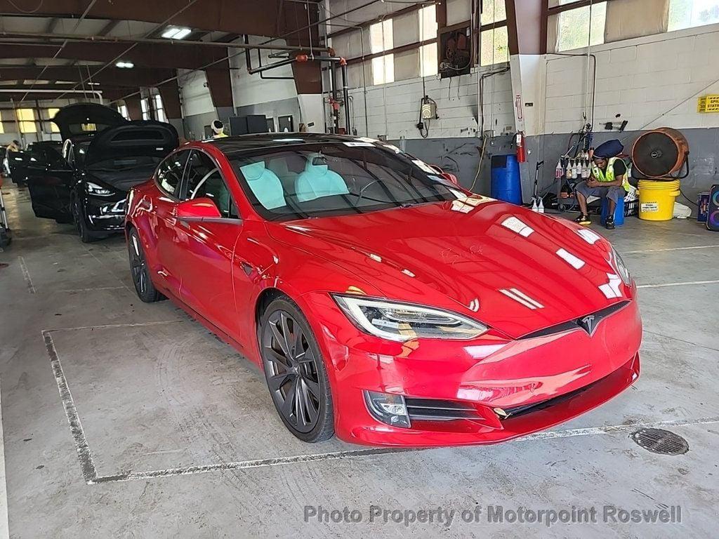 used 2021 Tesla Model S car, priced at $38,999
