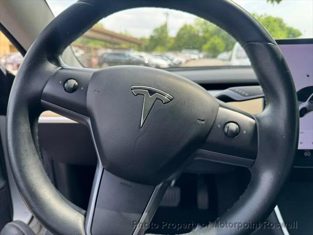 used 2018 Tesla Model 3 car, priced at $20,699