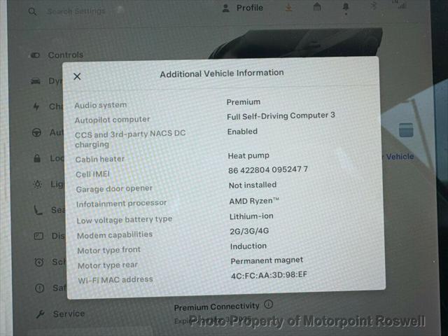 used 2022 Tesla Model 3 car, priced at $27,999