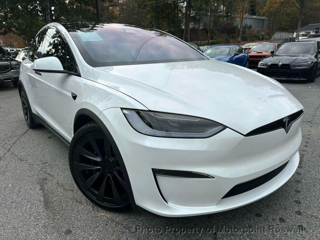 used 2024 Tesla Model X car, priced at $65,999