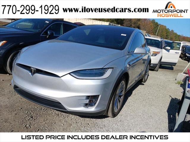 used 2018 Tesla Model X car, priced at $30,999