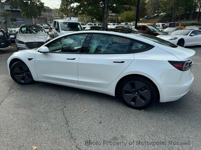 used 2021 Tesla Model 3 car, priced at $23,999