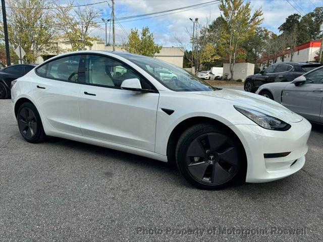 used 2021 Tesla Model 3 car, priced at $24,401