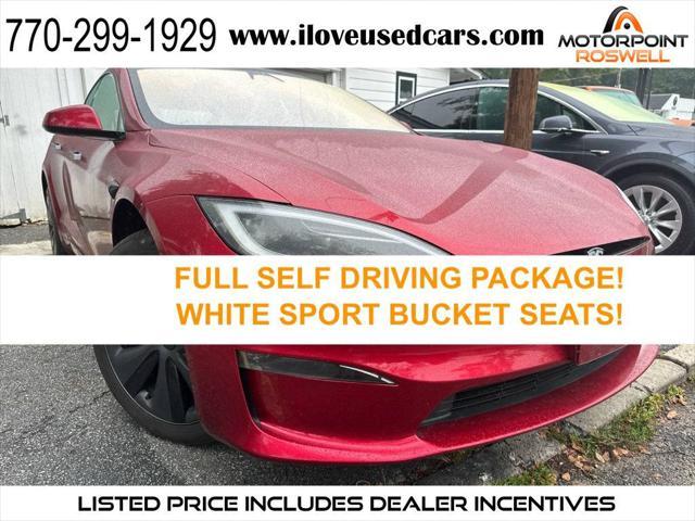 used 2024 Tesla Model S car, priced at $80,999