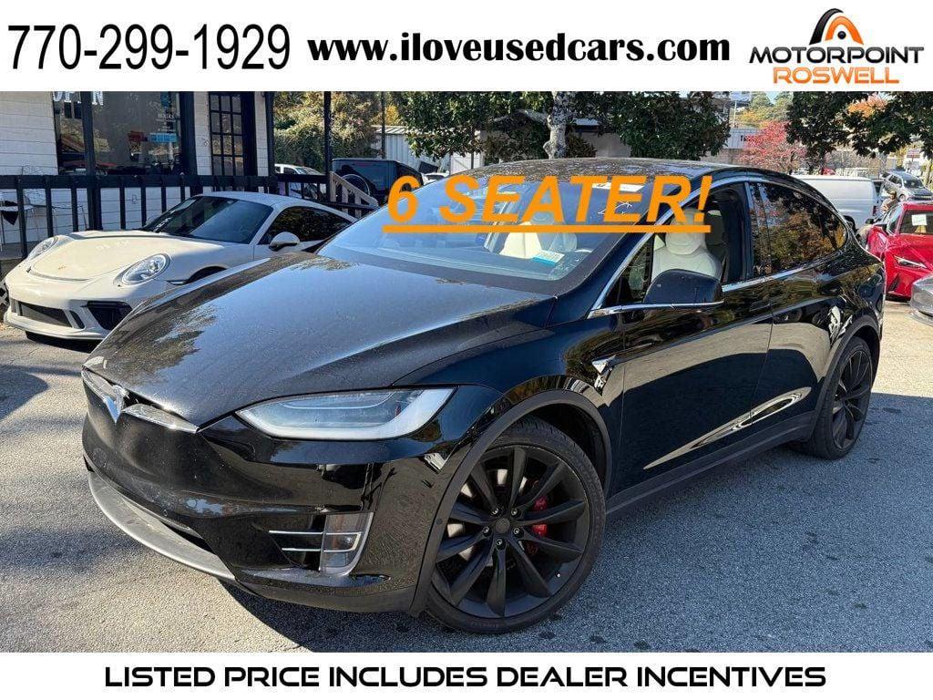 used 2018 Tesla Model X car, priced at $32,999
