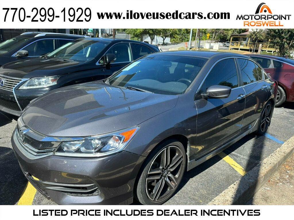 used 2017 Honda Accord car, priced at $6,999