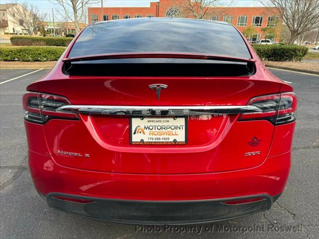 used 2018 Tesla Model X car, priced at $30,999