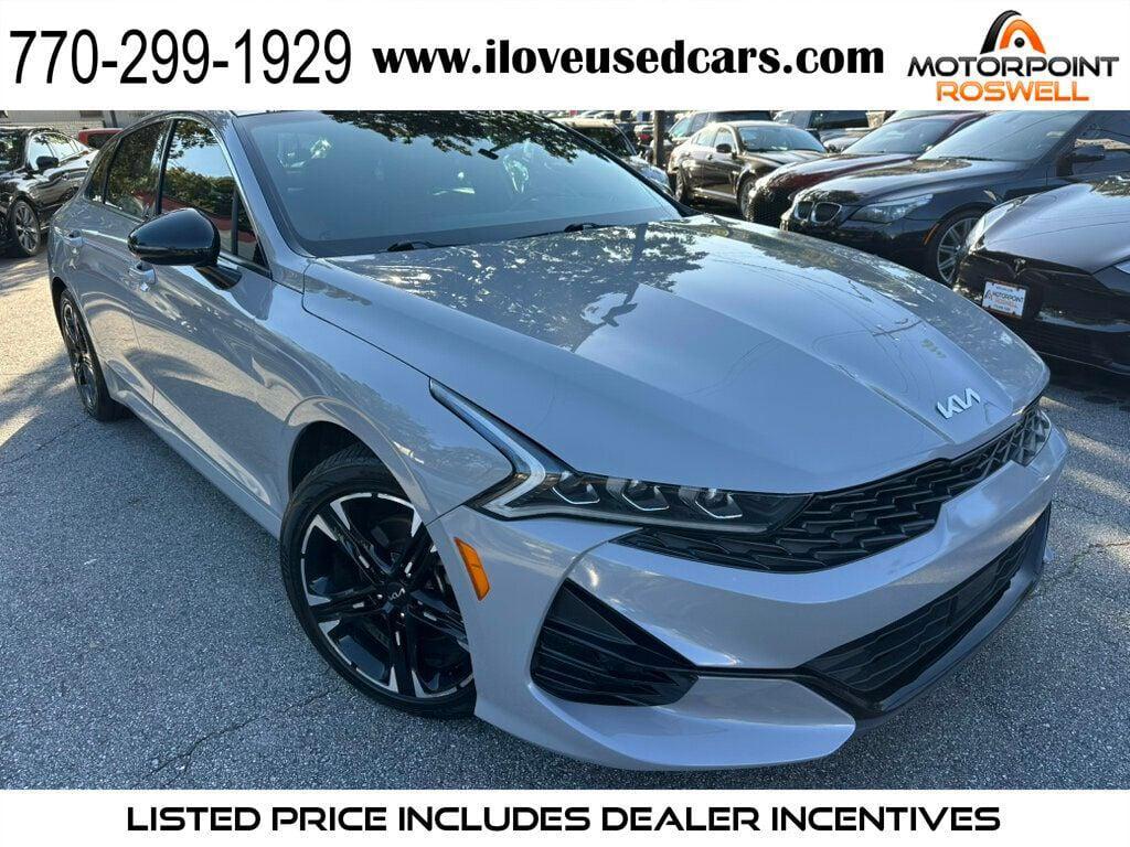 used 2022 Kia K5 car, priced at $23,786