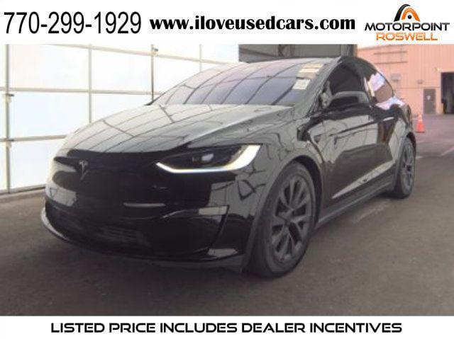 used 2024 Tesla Model X car, priced at $59,999