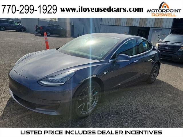 used 2020 Tesla Model 3 car, priced at $19,999