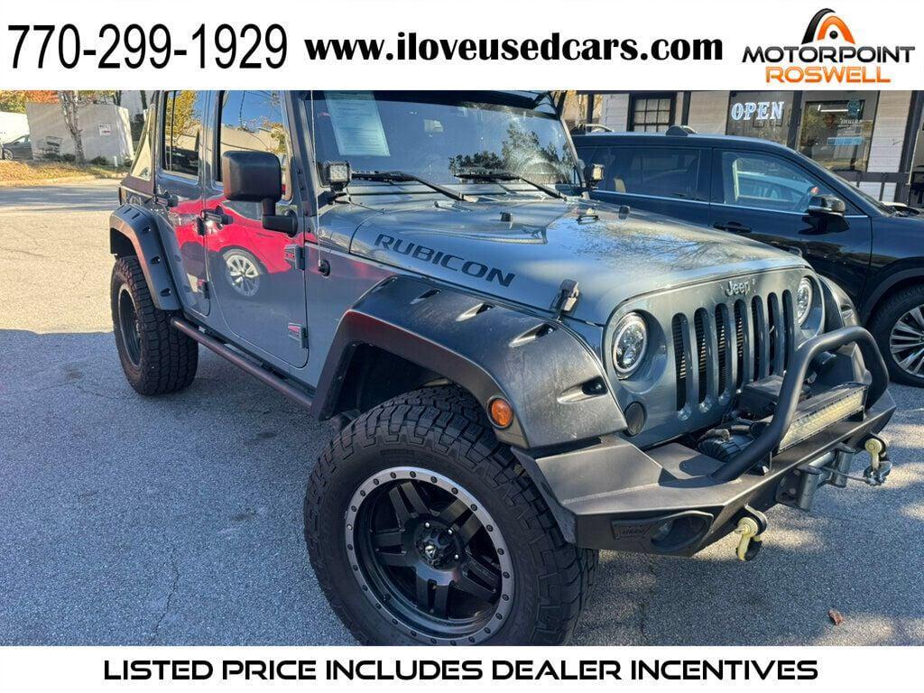 used 2015 Jeep Wrangler Unlimited car, priced at $15,999