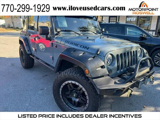 used 2015 Jeep Wrangler Unlimited car, priced at $18,499