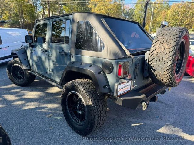 used 2015 Jeep Wrangler Unlimited car, priced at $18,499