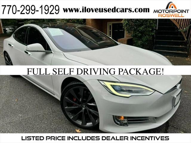 used 2020 Tesla Model S car, priced at $32,999