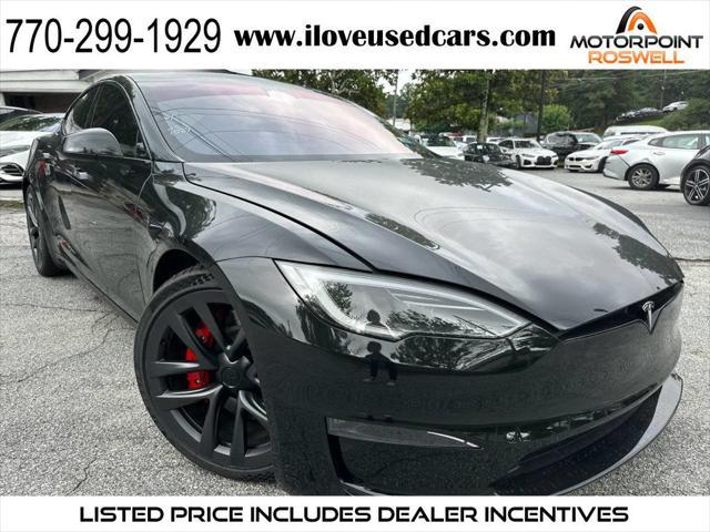 used 2025 Tesla Model S car, priced at $79,786