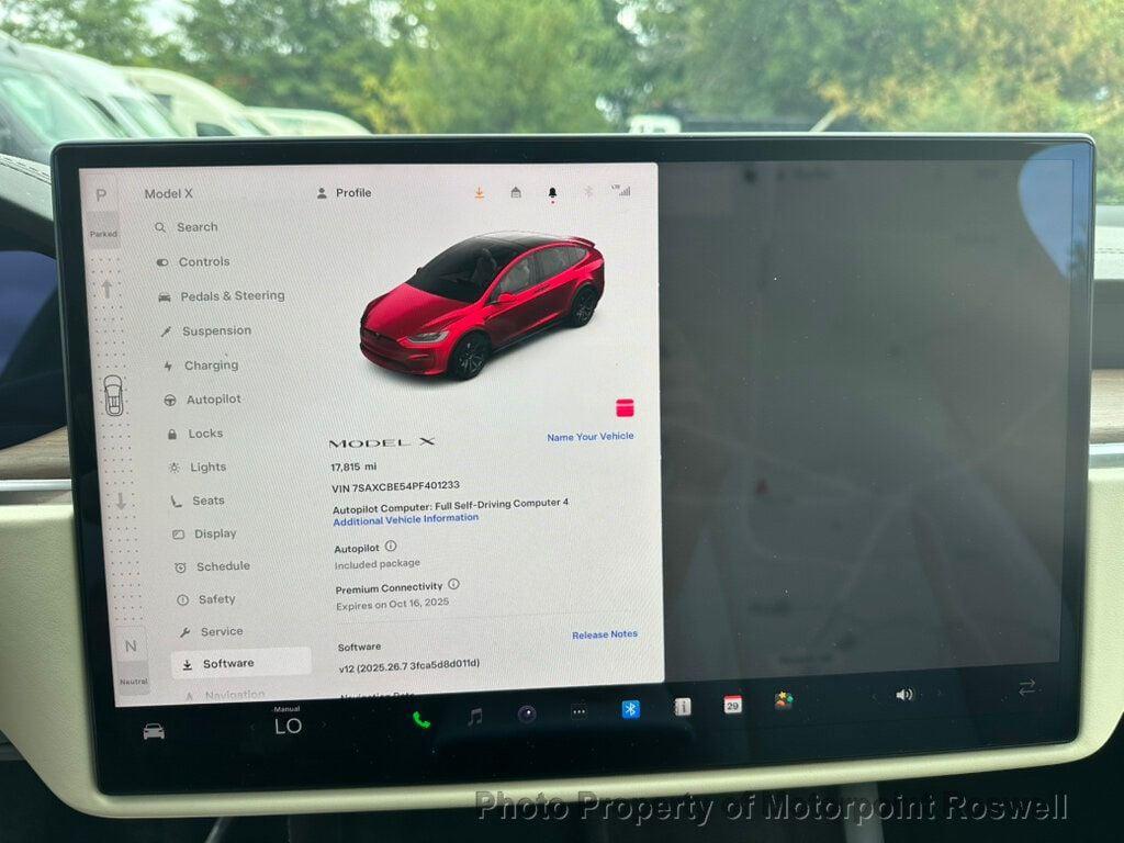 used 2023 Tesla Model X car, priced at $58,999