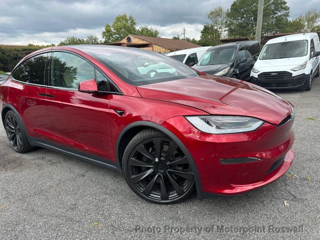 used 2023 Tesla Model X car, priced at $58,999