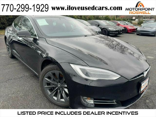 used 2018 Tesla Model S car, priced at $17,499