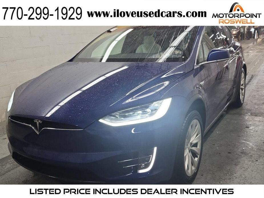 used 2021 Tesla Model X car, priced at $49,999