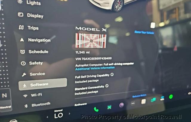 used 2024 Tesla Model X car, priced at $86,999