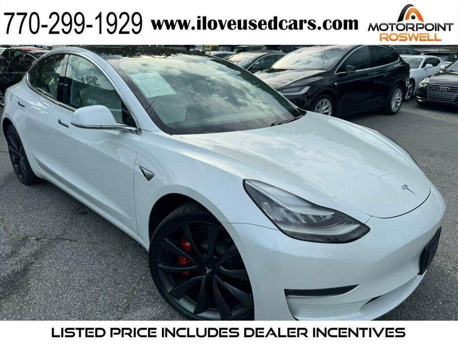 used 2020 Tesla Model 3 car, priced at $30,999