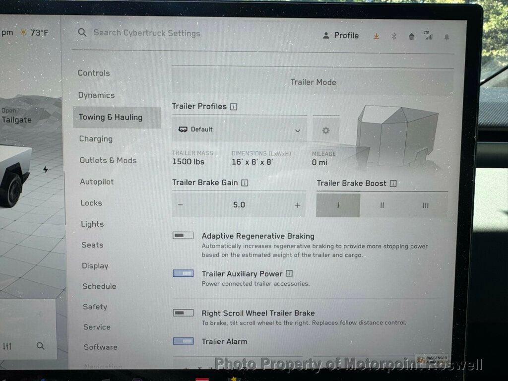 used 2025 Tesla Cybertruck car, priced at $78,786