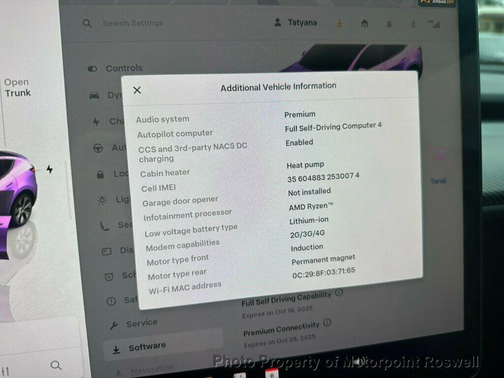 used 2024 Tesla Model Y car, priced at $34,499