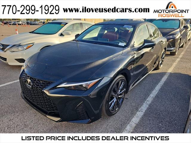 used 2023 Lexus IS 350 car, priced at $42,999