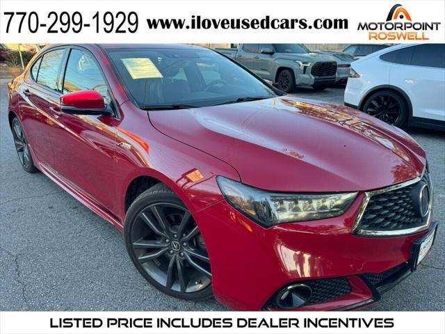 used 2019 Acura TLX car, priced at $16,999