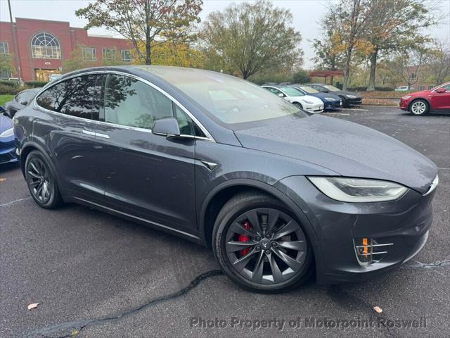 used 2018 Tesla Model X car, priced at $34,599