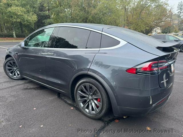 used 2018 Tesla Model X car, priced at $34,599