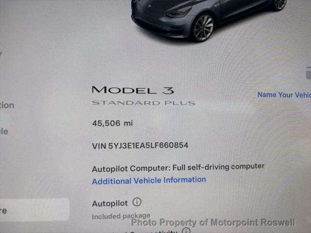 used 2020 Tesla Model 3 car, priced at $20,999