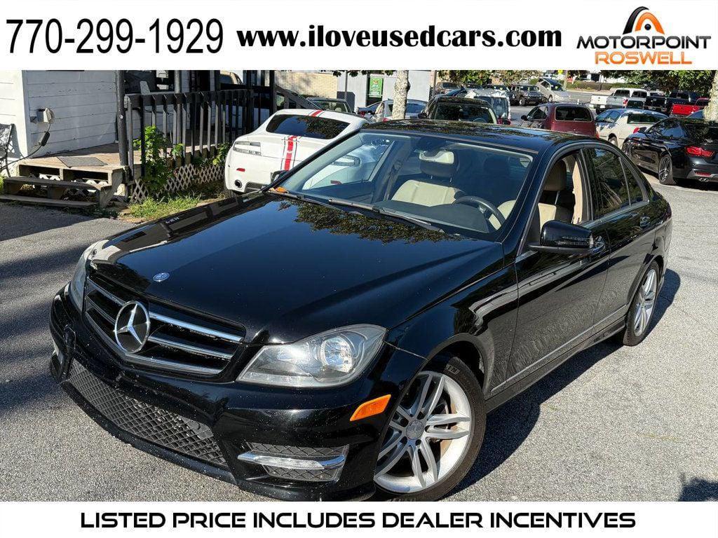 used 2014 Mercedes-Benz C-Class car, priced at $4,499